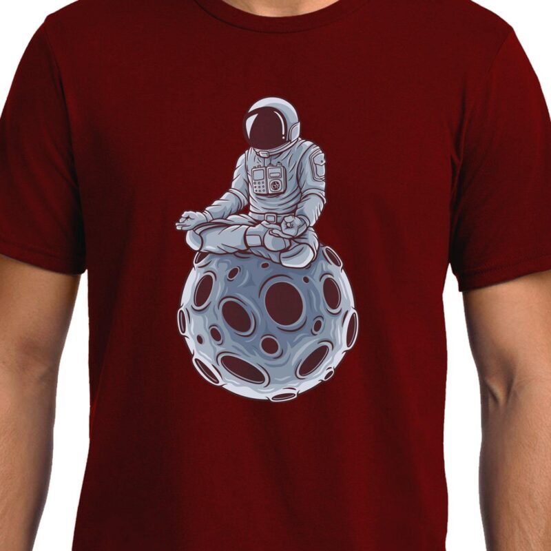 Xevomart Astronaut Zen, Space, Unisex Graphic T-Shirt