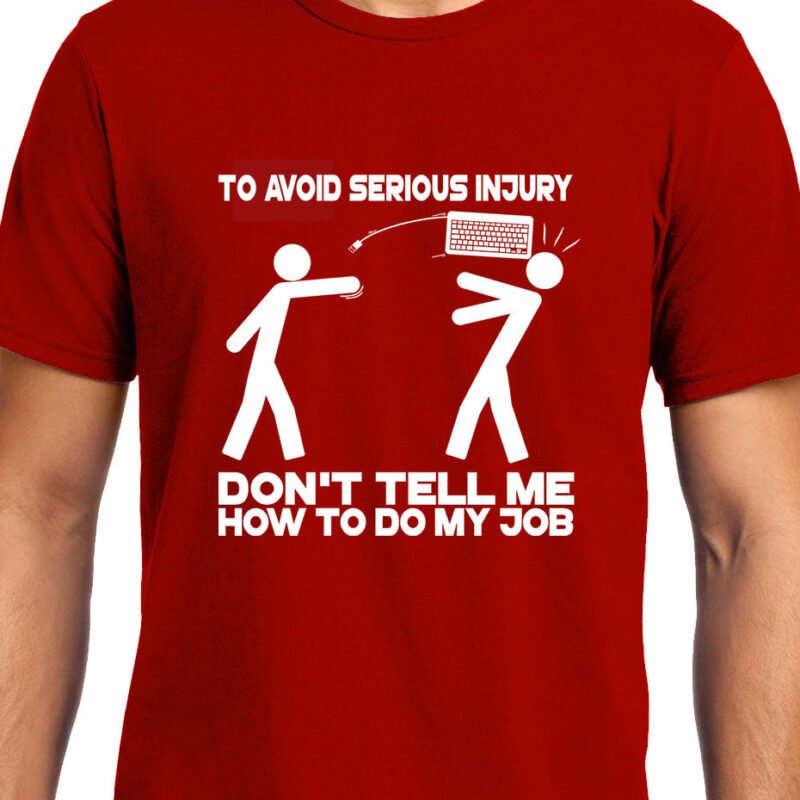 Xevomart Avoid Injury , Programming , Coding , Unisex Graphic T-Shirt