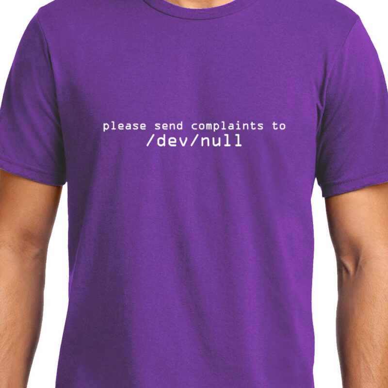 Xevomart Complaints to /dev /null , Programming , Coding , Unix , Unisex Graphic T-Shirt