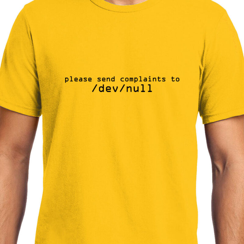 Xevomart Complaints to /dev /null , Programming , Coding , Unix , Unisex Graphic T-Shirt
