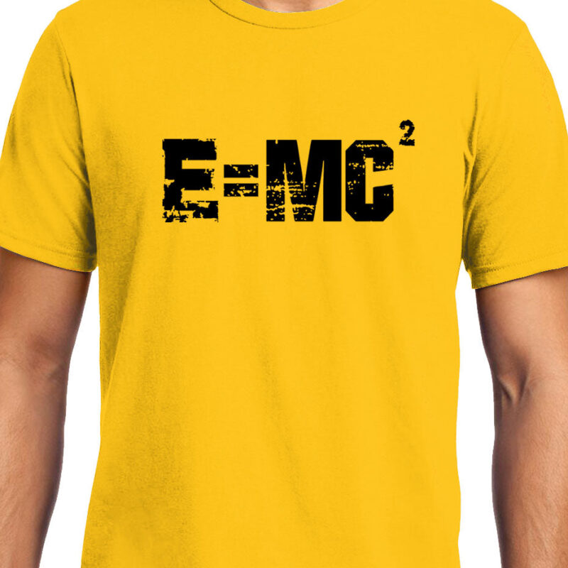 Xevomart E=MC2 ,Einstein , Physics , Unisex Graphic T-Shirt