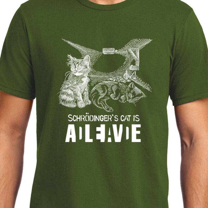 Xevomart Schrodinger's Cat , Physics , Unisex Graphic T-Shirt, EOSS
