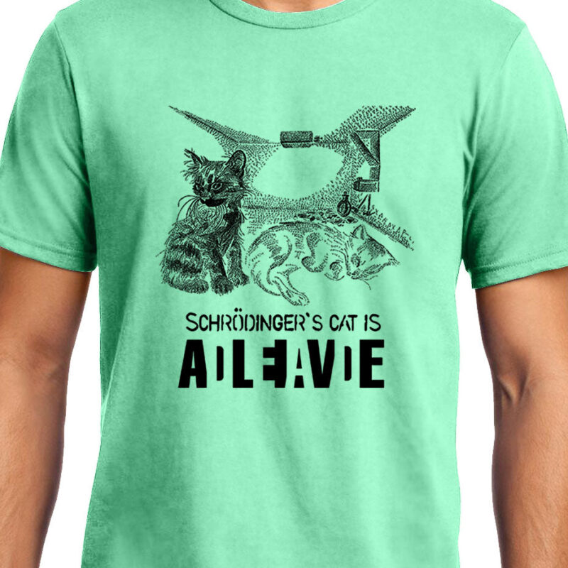 Xevomart Schrodinger's Cat , Physics , Unisex Graphic T-Shirt, EOSS