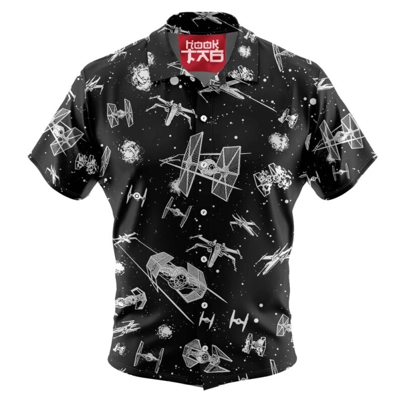 Starwars Spacecraft Pattern - Hawaiian Shirt For Men, Women, Kids