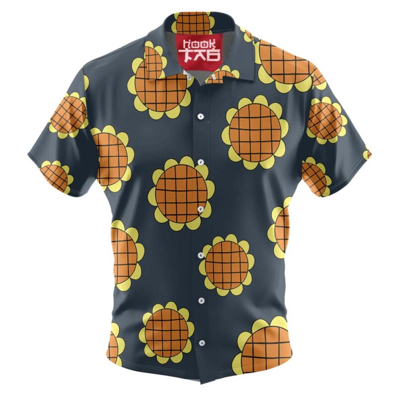 Luffy Dressrosa Lucy Sunflower Anime One Piece Merchandise Costume Cosplay - Hawaiian Shirt