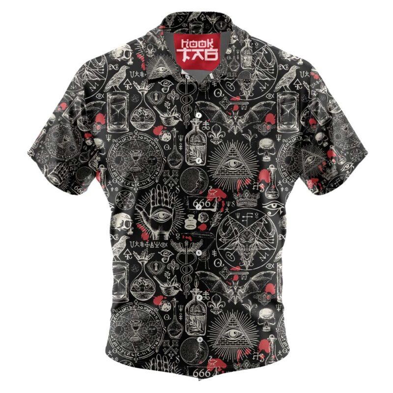 Black Demons For Scary Halloween - For Men And Women - Hawaiian Shirt