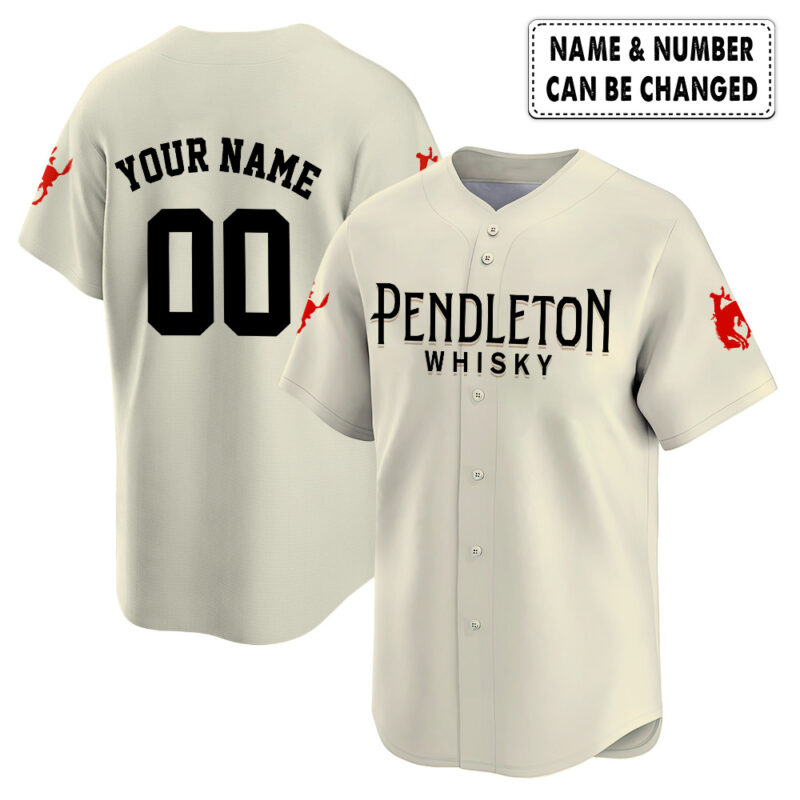 Personalized Pendleton Whiskey Baseball Jersey