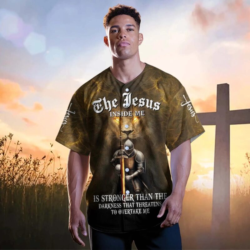 The Jesus Inside Me Baseball Jersey