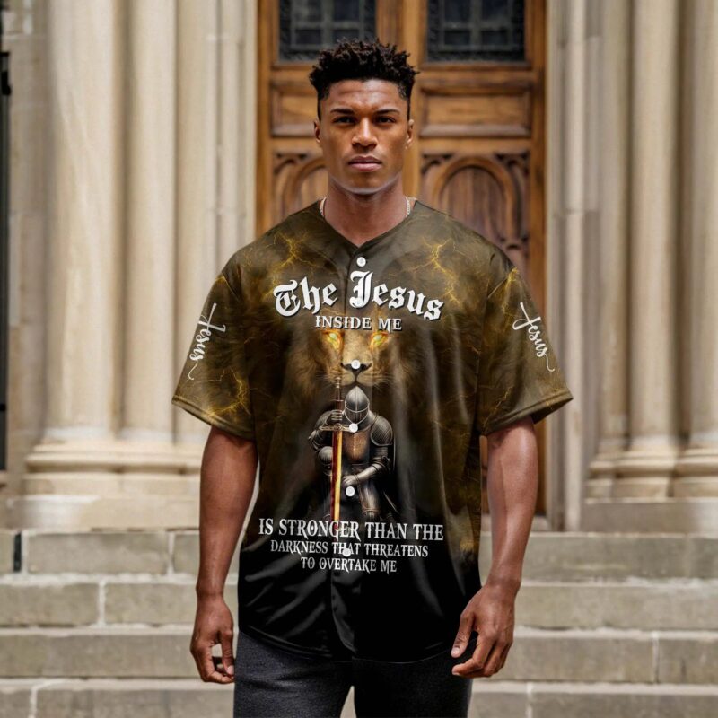 The Jesus Inside Me Baseball Jersey