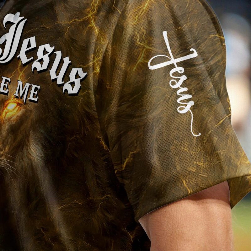 The Jesus Inside Me Baseball Jersey