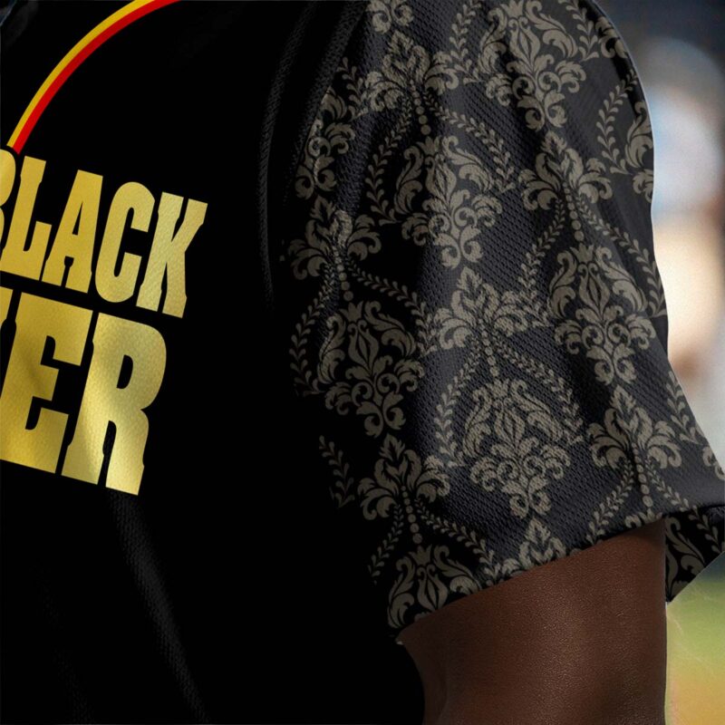 I Am A Black Father Baseball Jersey