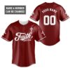 Faith Over Fear Baseball Jersey