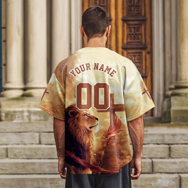 Be Strong and Courageous Baseball Jersey