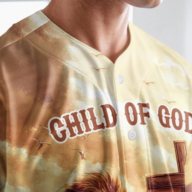 Be Strong and Courageous Baseball Jersey