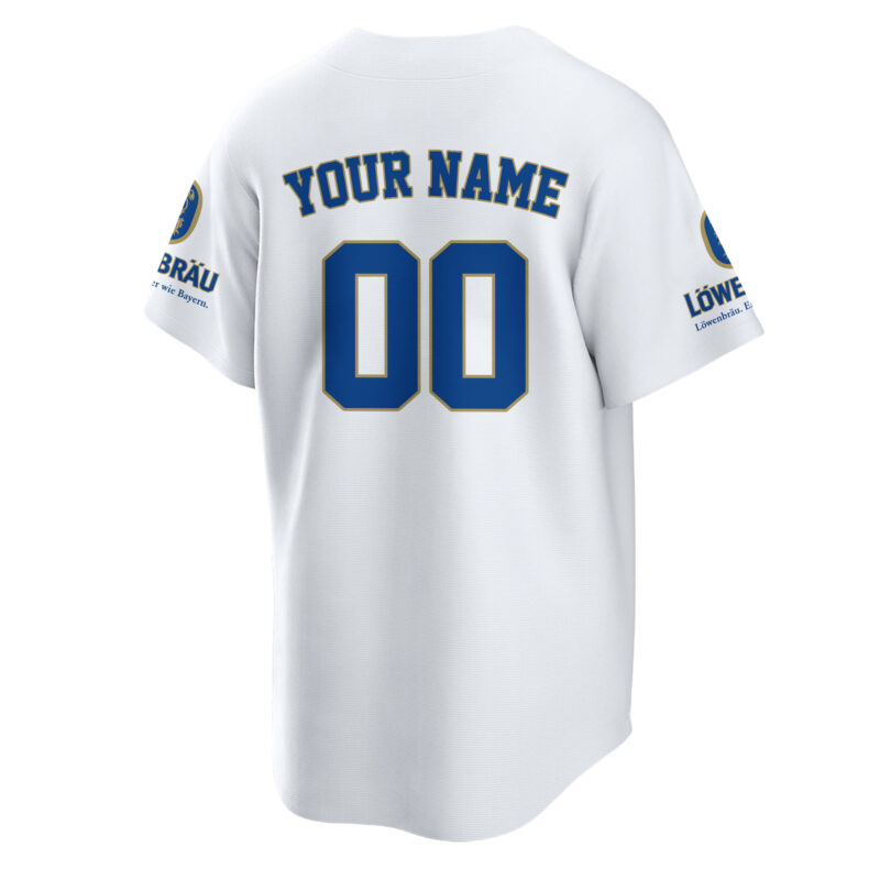 Personalized Lowenbrau Beer Baseball Jersey
