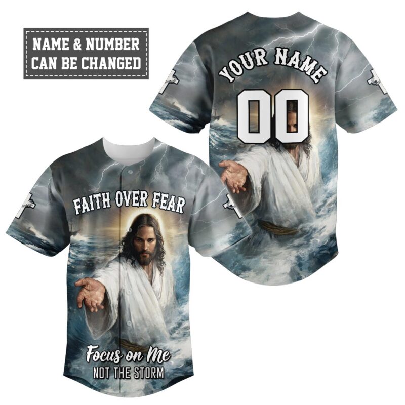 Focus on me not the Storm Baseball Jersey