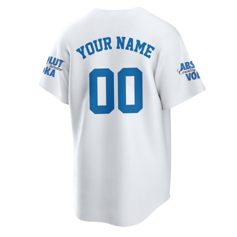 Personalized Absolut Vodka Baseball Jersey
