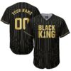 Black King Baseball Jersey