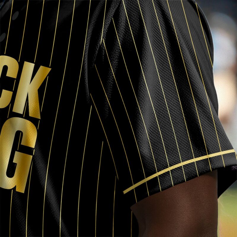 Black King Baseball Jersey