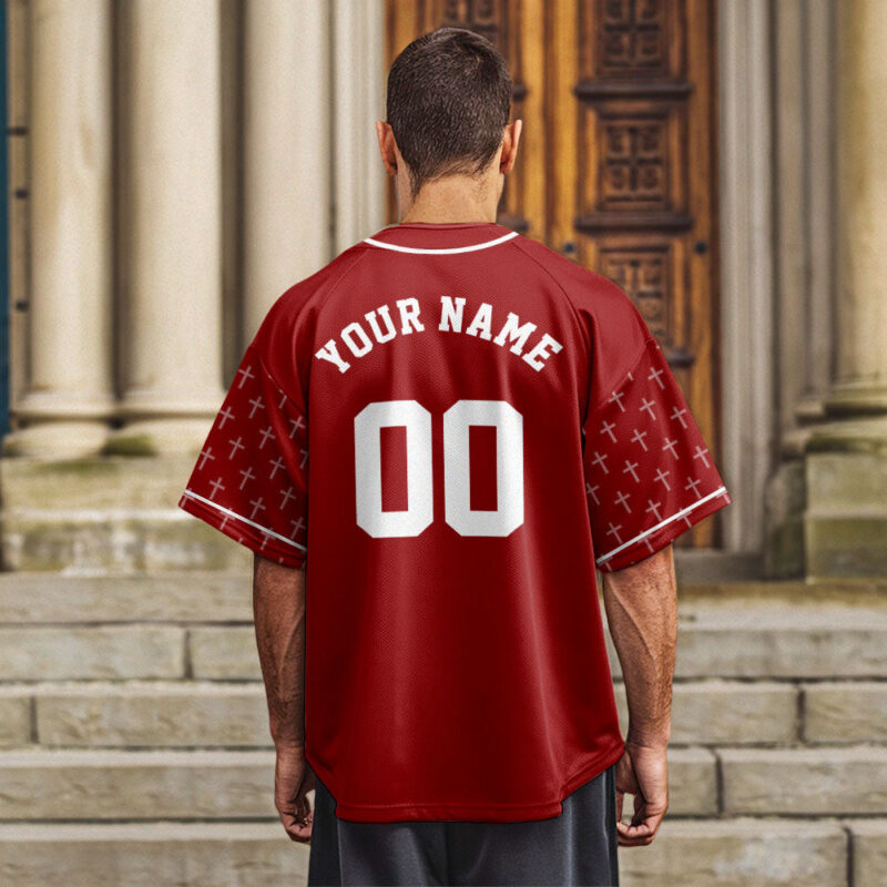 Man Of God Baseball Jersey
