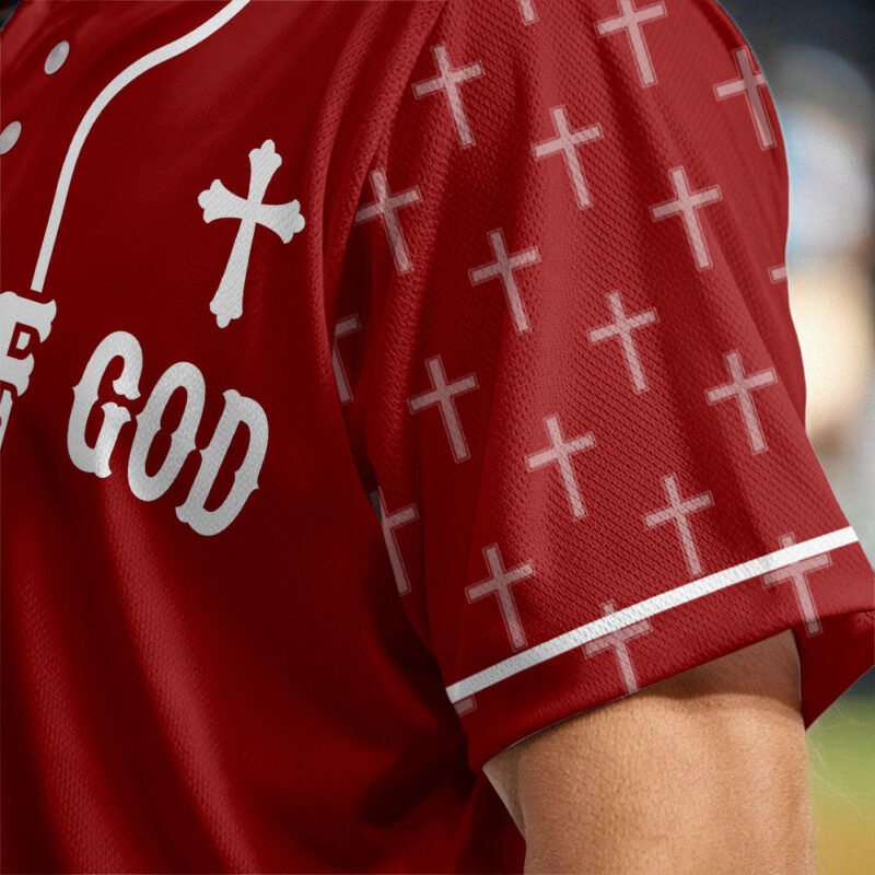 Man Of God Baseball Jersey
