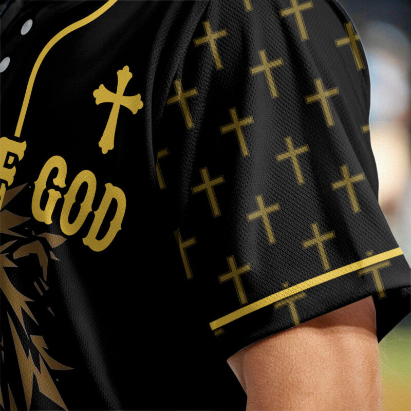 Man Of God Baseball Jersey