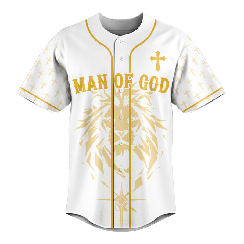 Man Of God Baseball Jersey