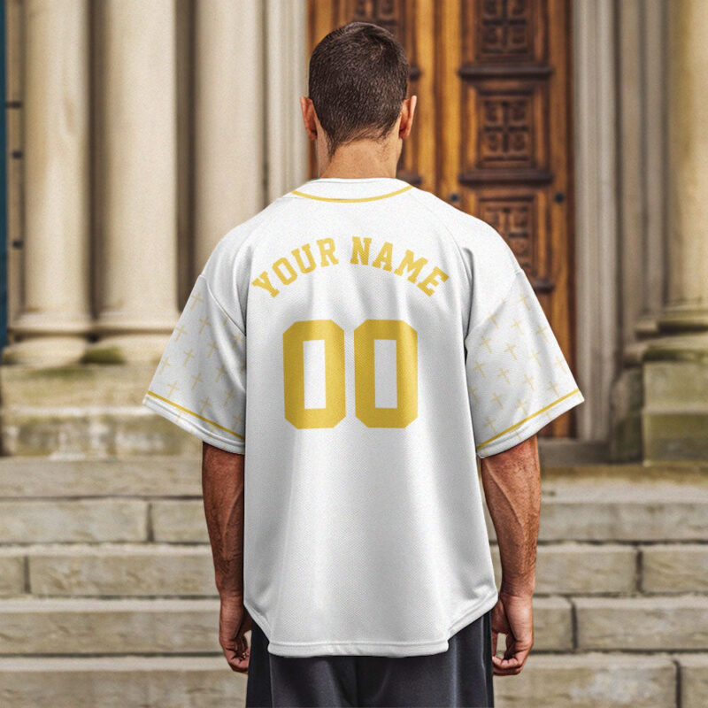 Man Of God Baseball Jersey
