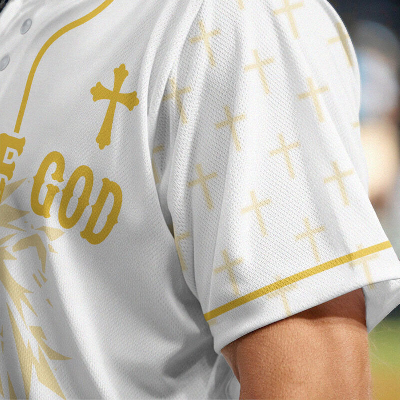 Man Of God Baseball Jersey