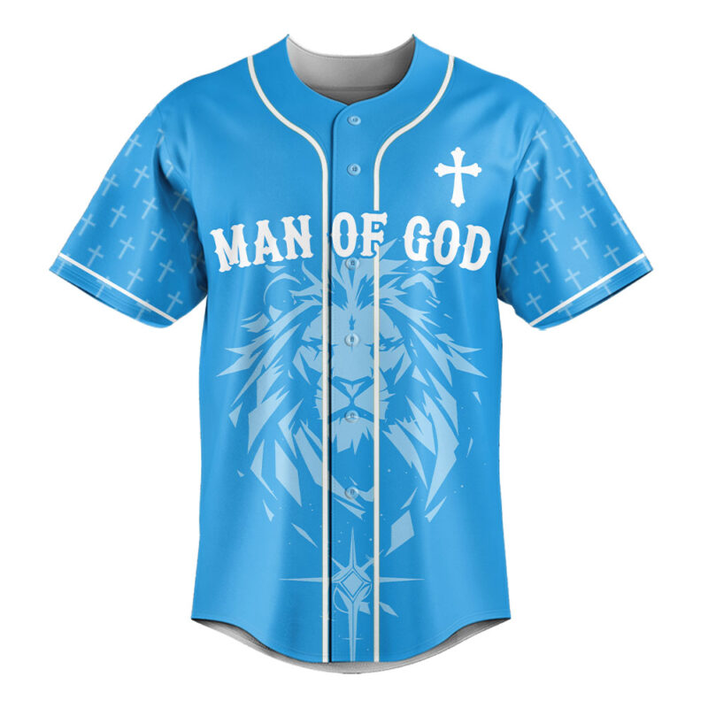 Man Of God Baseball Jersey