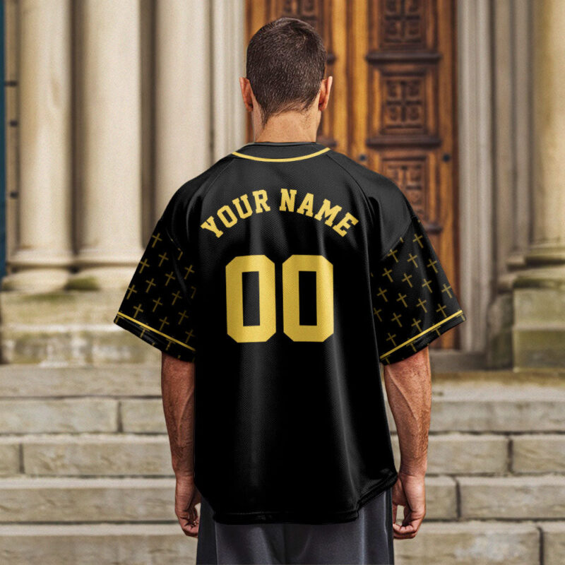 Man Of God Baseball Jersey