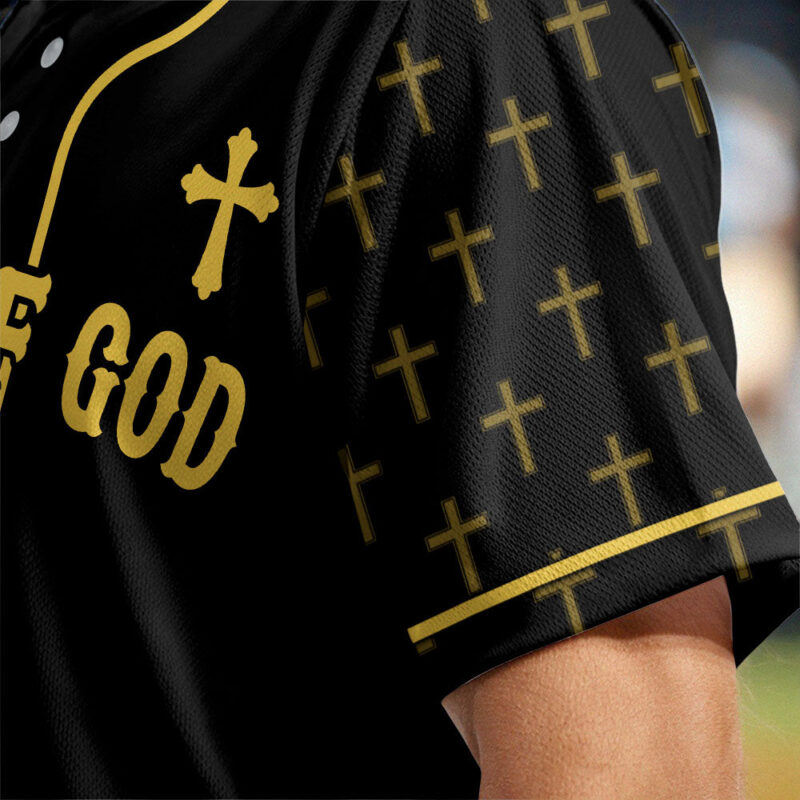 Man Of God Baseball Jersey