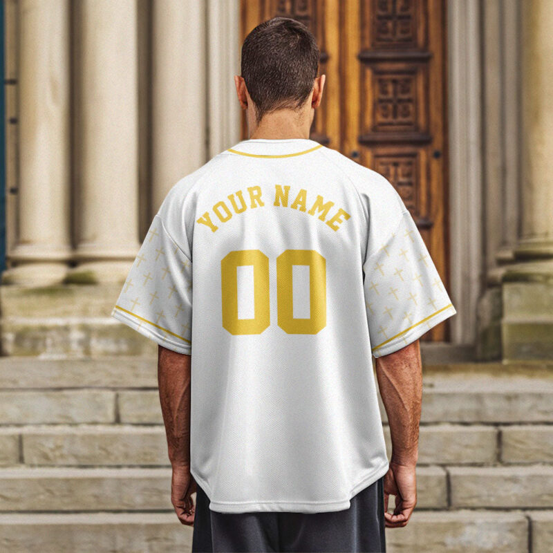 Man Of God Baseball Jersey
