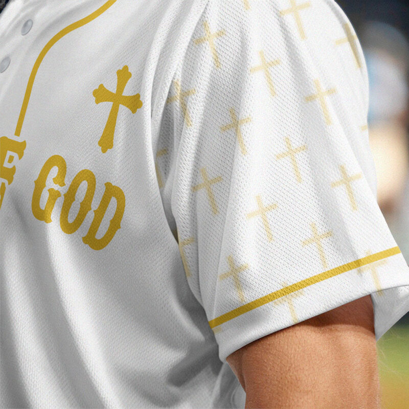 Man Of God Baseball Jersey