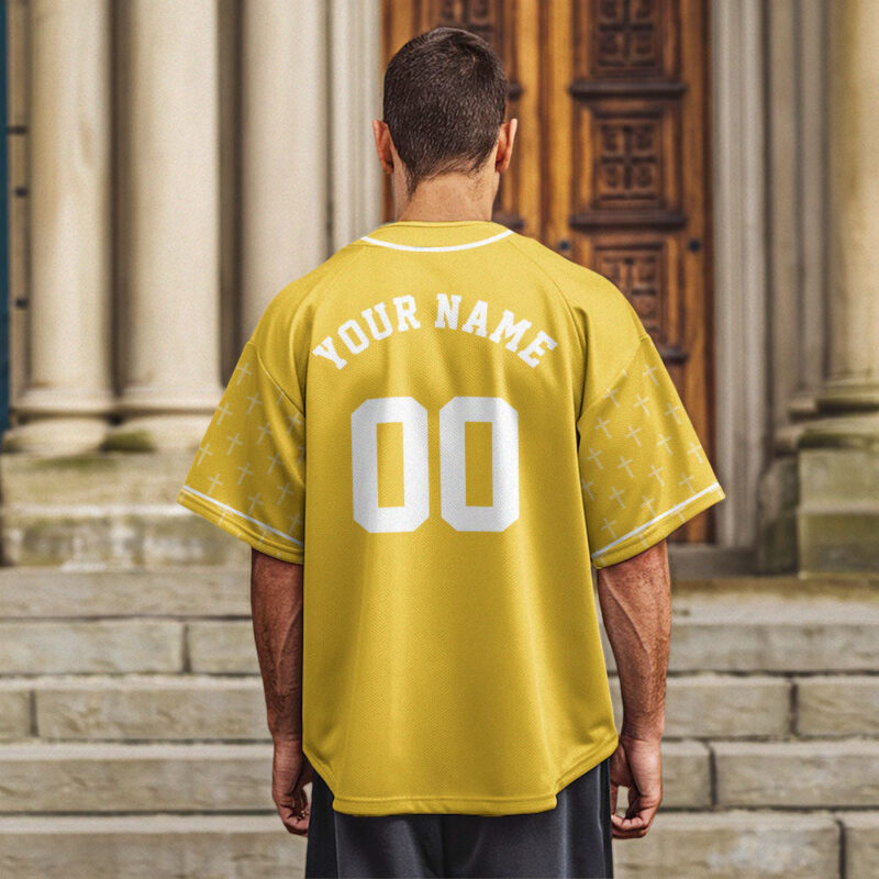Man Of God Baseball Jersey
