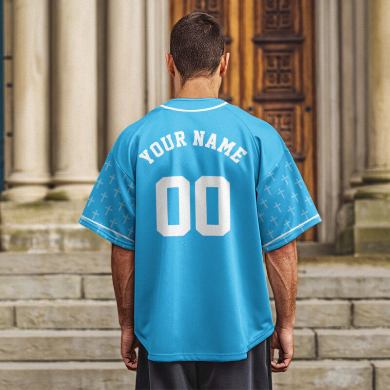Man Of God Baseball Jersey