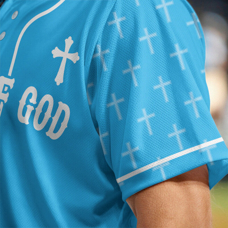Man Of God Baseball Jersey