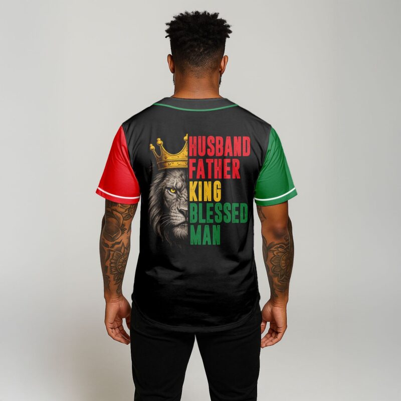 Dope Black Father Baseball Jersey