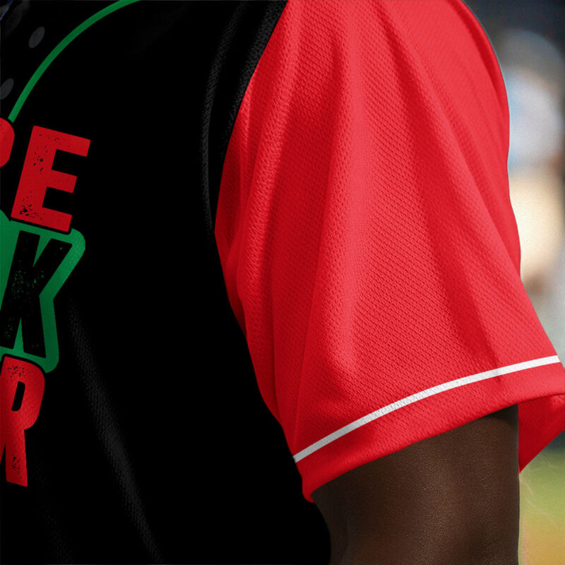 Dope Black Father Baseball Jersey