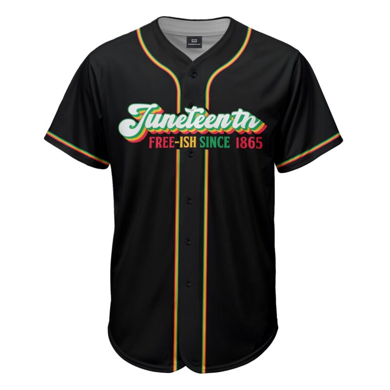 1865 Juneteenth Baseball Jersey