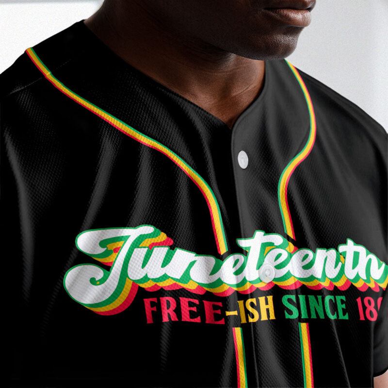 1865 Juneteenth Baseball Jersey