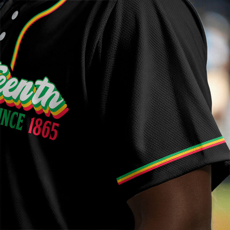 1865 Juneteenth Baseball Jersey