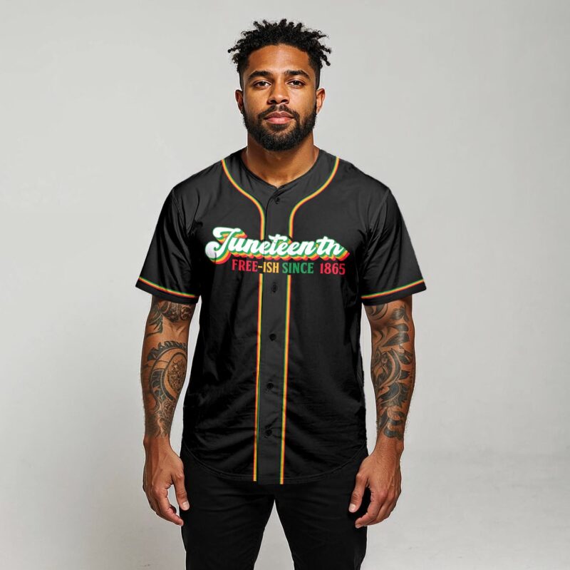 1865 Juneteenth Baseball Jersey