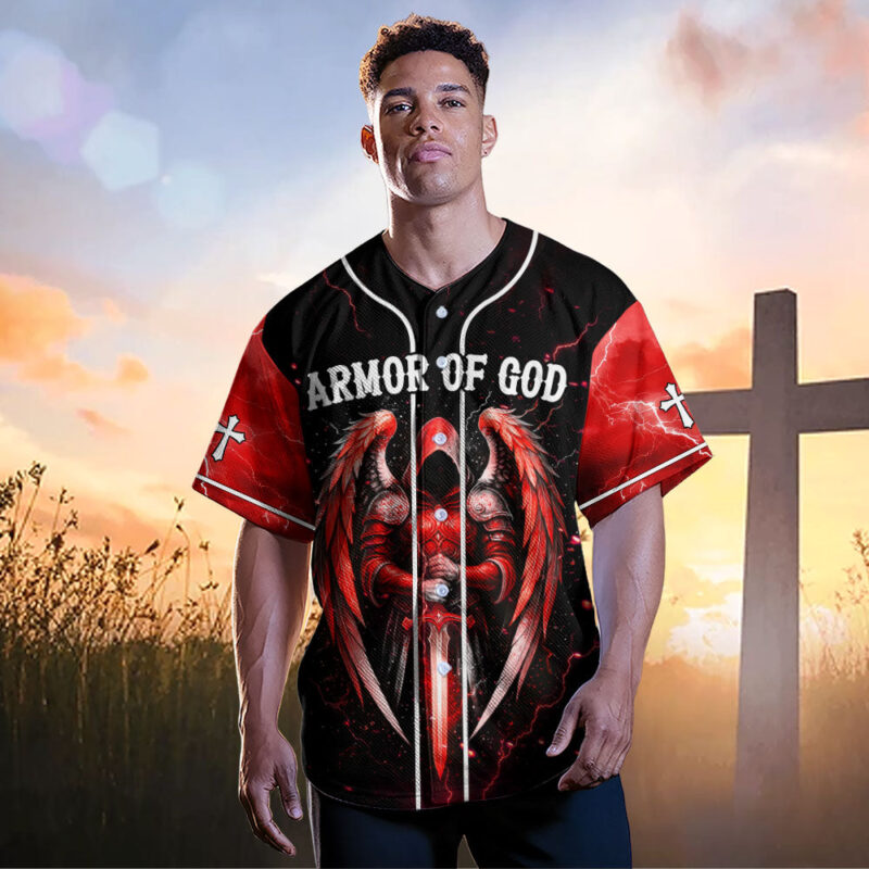 Armor of God Baseball Jersey