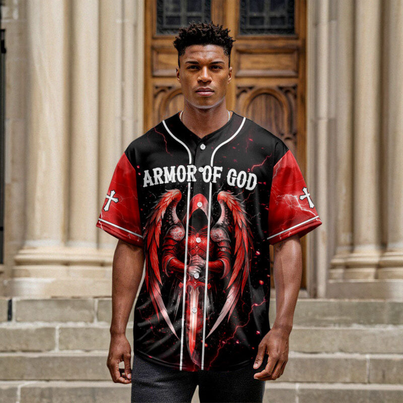 Armor of God Baseball Jersey