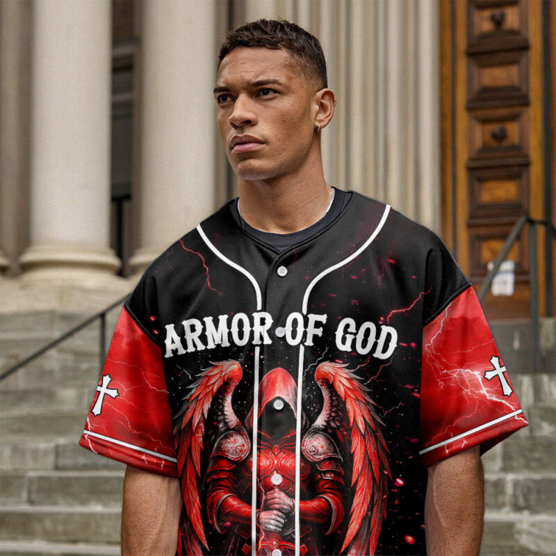 Armor of God Baseball Jersey