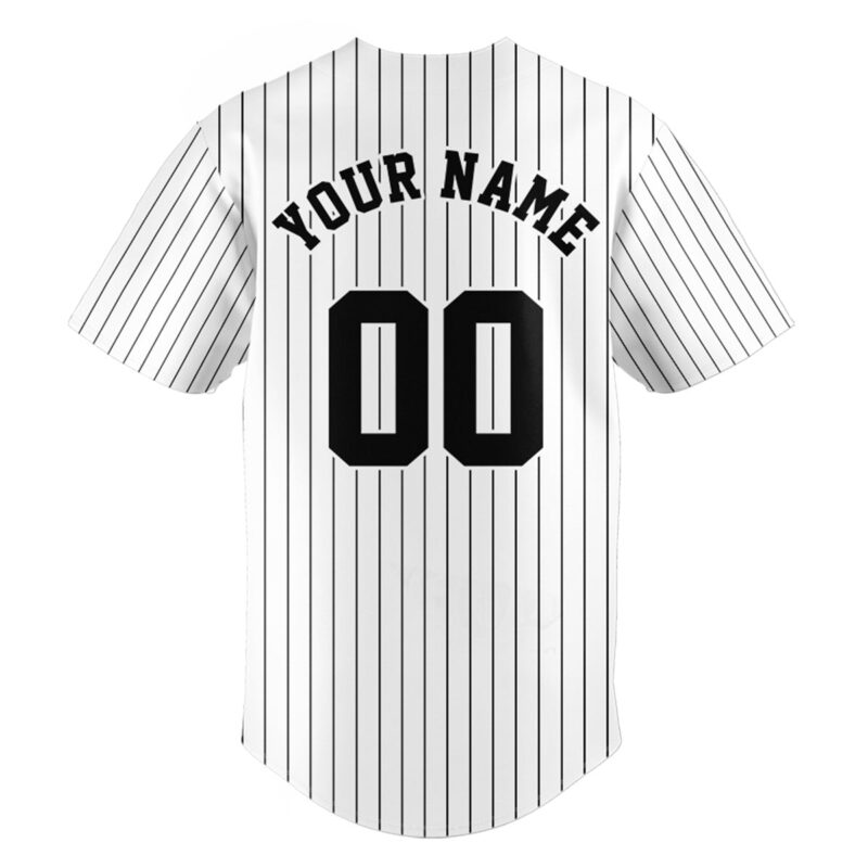 Man Of God Striped Baseball Jersey
