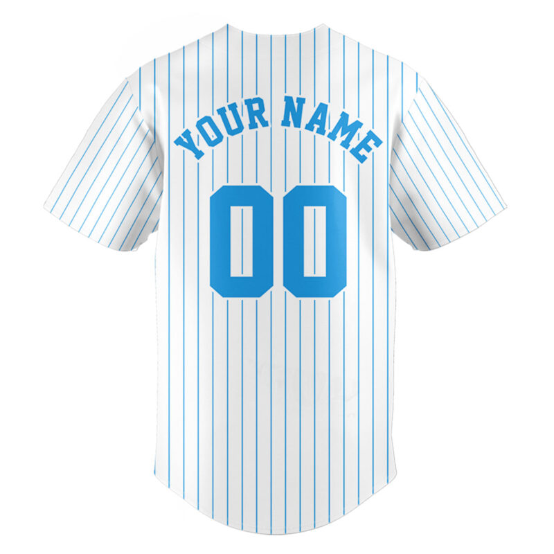 Man Of God Striped Baseball Jersey