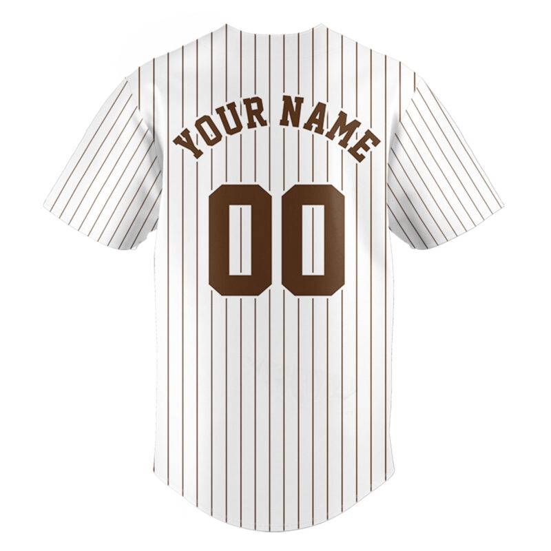 Man Of God Striped Baseball Jersey