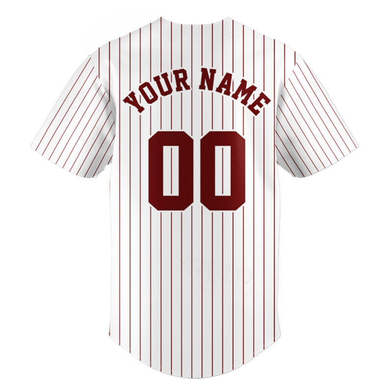 Man Of God Striped Baseball Jersey